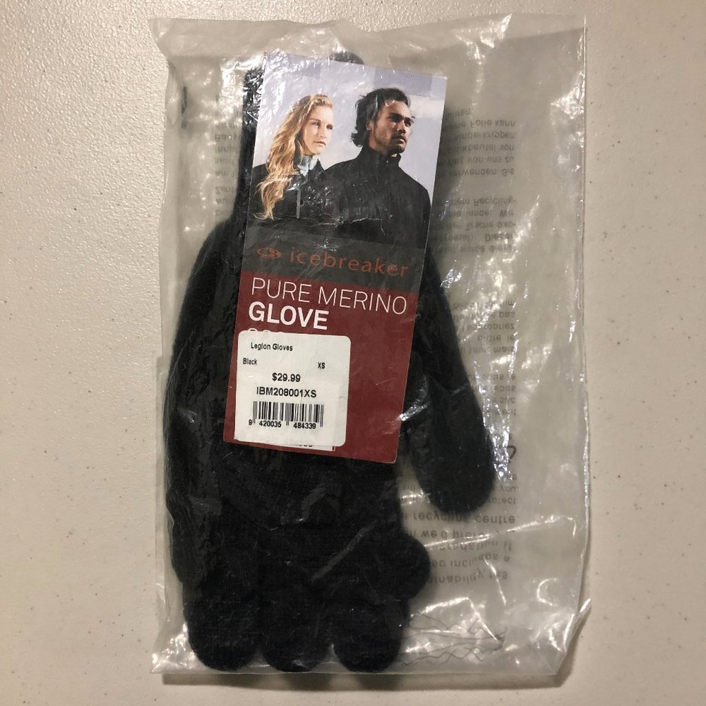 Icebreaker Legion Pure Merino Glove Liners
